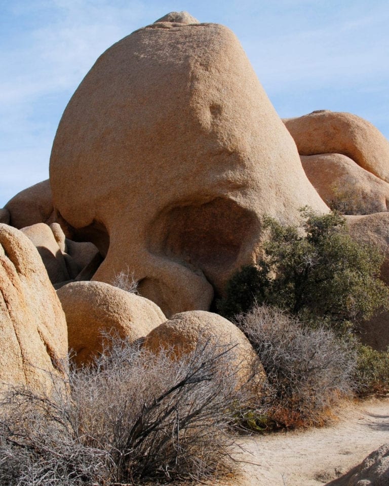 Skull Rock in Joshua Tree National Park