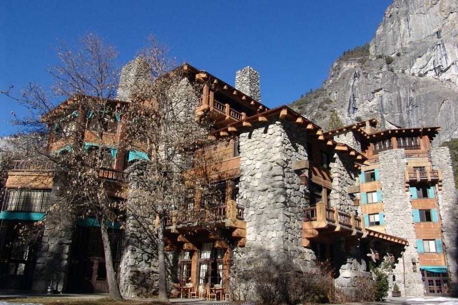 The Ahwahnee Hotel in Yosemite National Park