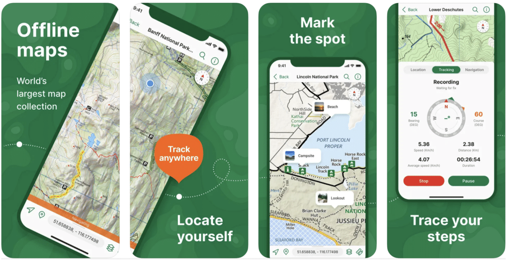 Avenza Maps app screenshot