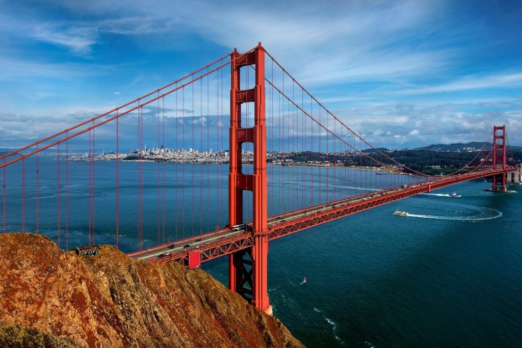 Golden Gate Bridge in San Francisco