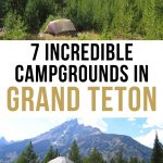 Best Camping in Grand Teton National Park Pinterest Pin