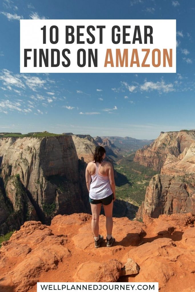 Best Hiking and Camping Gear on Amazon Pinterest Pin