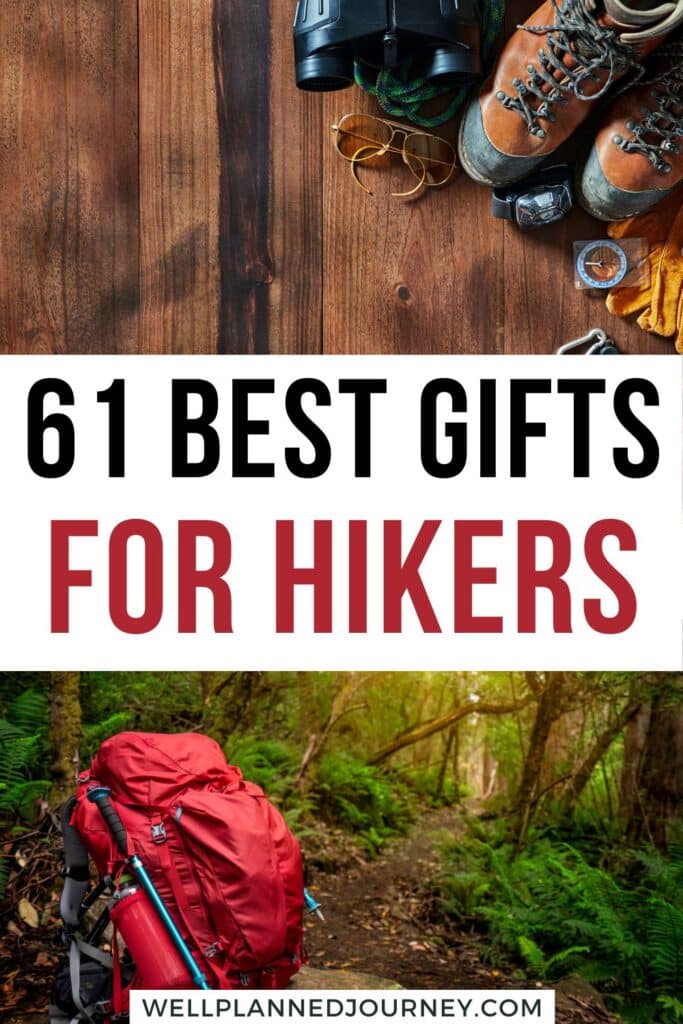 Best Gifts for Hikers Pinterest Pin