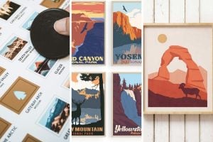 Assortment of National Park Gift Ideas