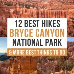 Best Bryce Canyon hikes Pinterest Pin