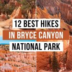 Best Bryce Canyon hikes Pinterest Pin