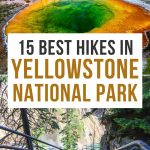 Best Hikes in Yellowstone Pinterest Pin