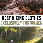 Best Hiking Clothes for Women Pinterest Pin