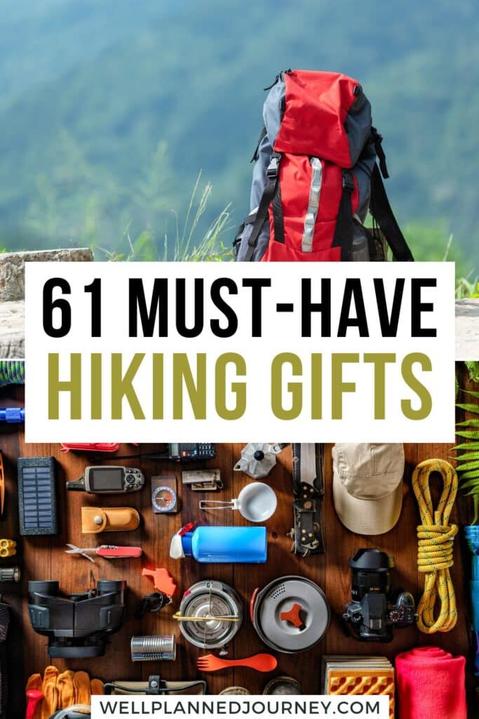 Best Gifts for Hikers Pinterest Pin