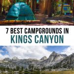 Best Camping in Kings Canyon National Park Pinterest Pin