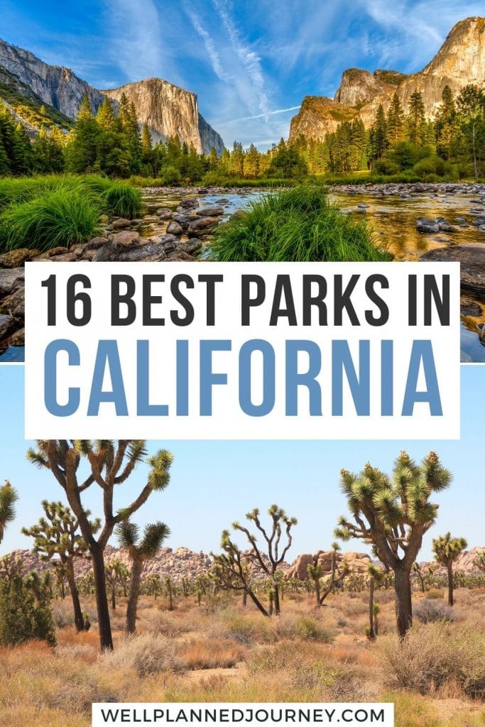 Best National Parks in California Pinterest Pin