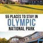 Best Places to Stay in Olympic National Park Pinterest Pin