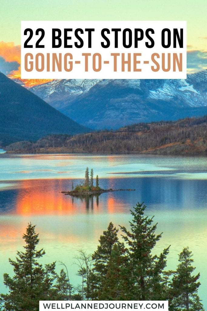 Going-to-the-Sun Road 2021 Pinterest Pin