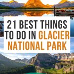 Top Things to Do in Glacier National Park Pinterest Pin