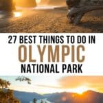 Best Things to Do in Olympic National Park Pinterest Pin