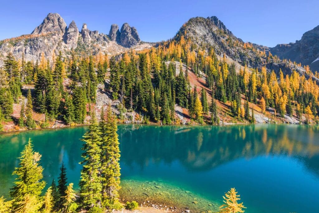 Blue Lake Trail in North Cascades National Park