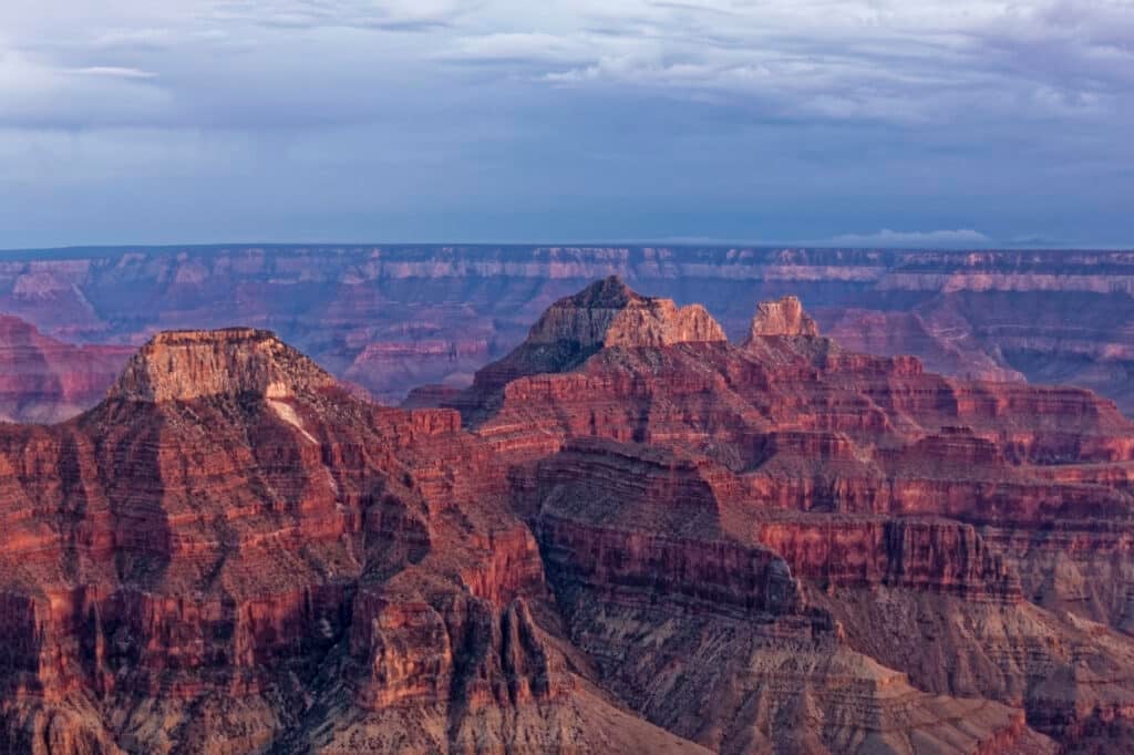 Bright Angel Point in Grand Canyon National Park North Rim