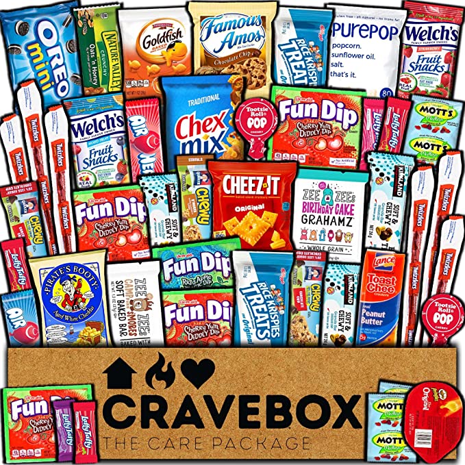 CRAVEBOX Snack Gift Basket