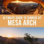 Mesa Arch Sunrise Pinterest Pin