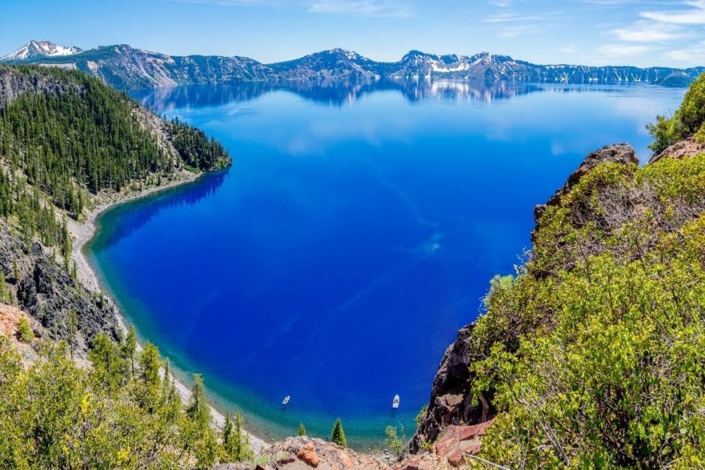 Cleetwood Cove Trail in Crater Lake National Park