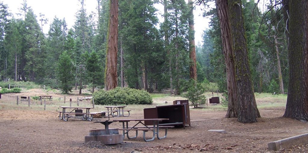 Crystal Springs Campground in Kings Canyon National Park