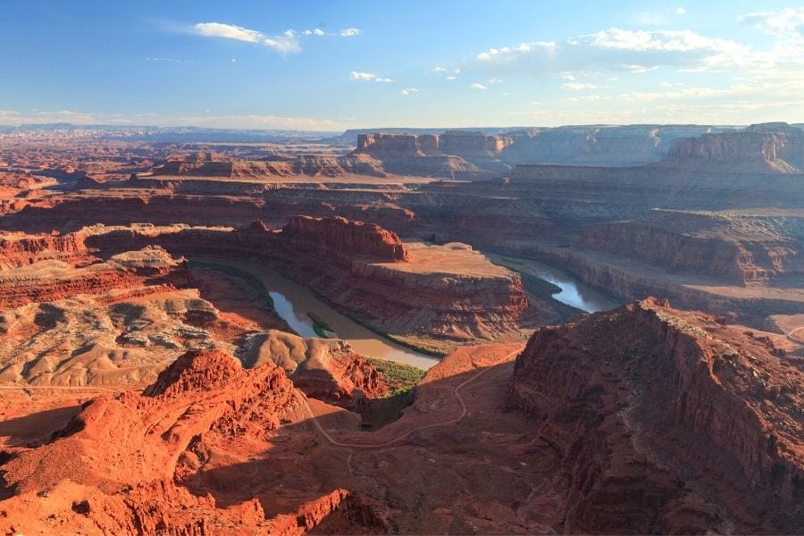 Dead Horse Point State Park overlook in Utah