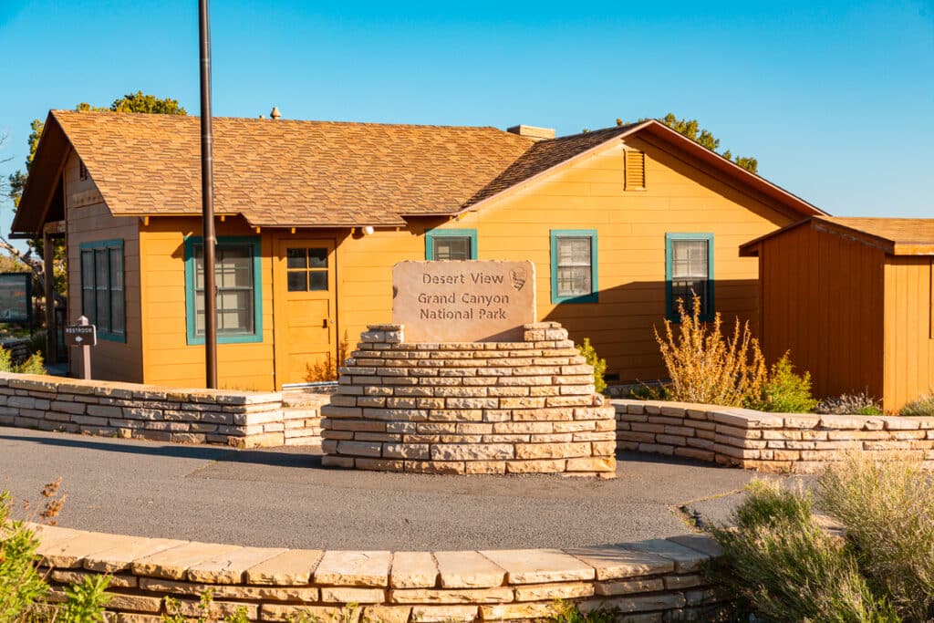 Desert View Visitor Center in Grand Canyon National Park South Rim