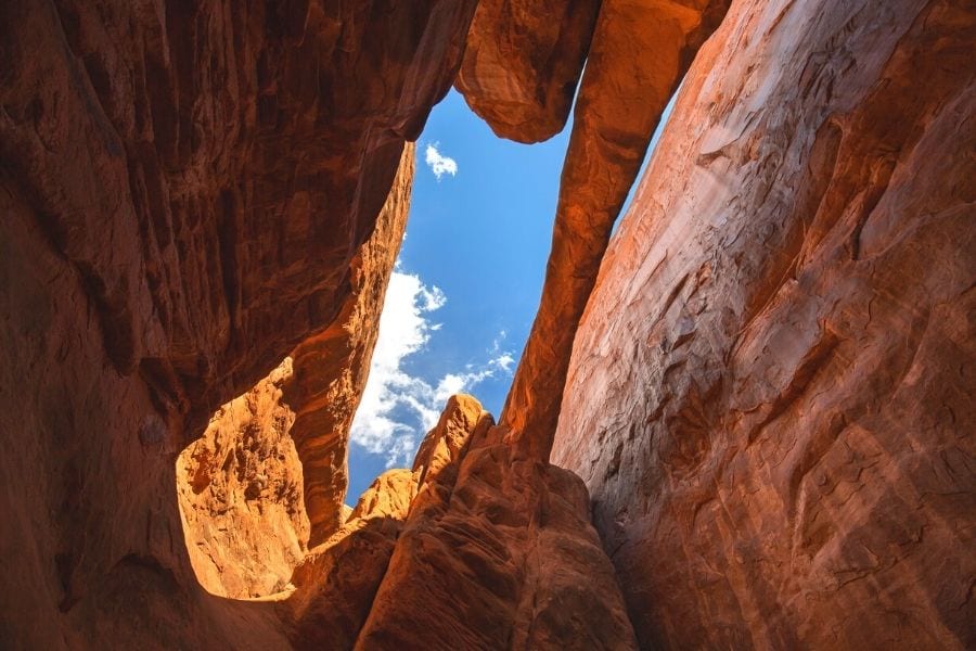 Fiery Furnace Tour in Arches National Park