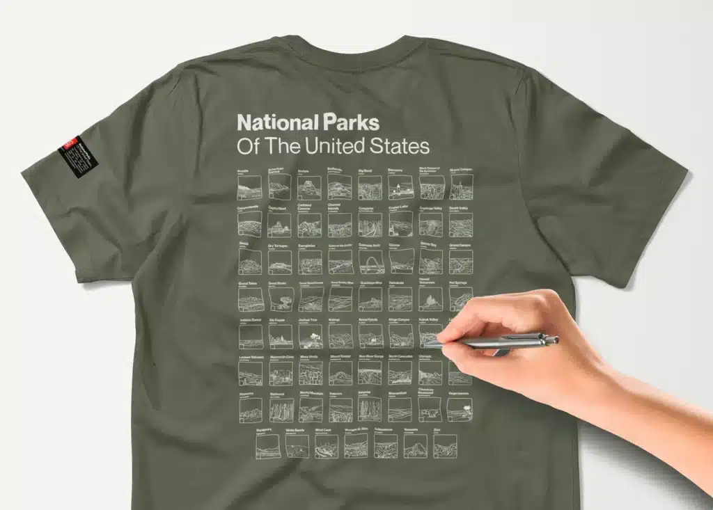 Geoproject National Park Tshirt