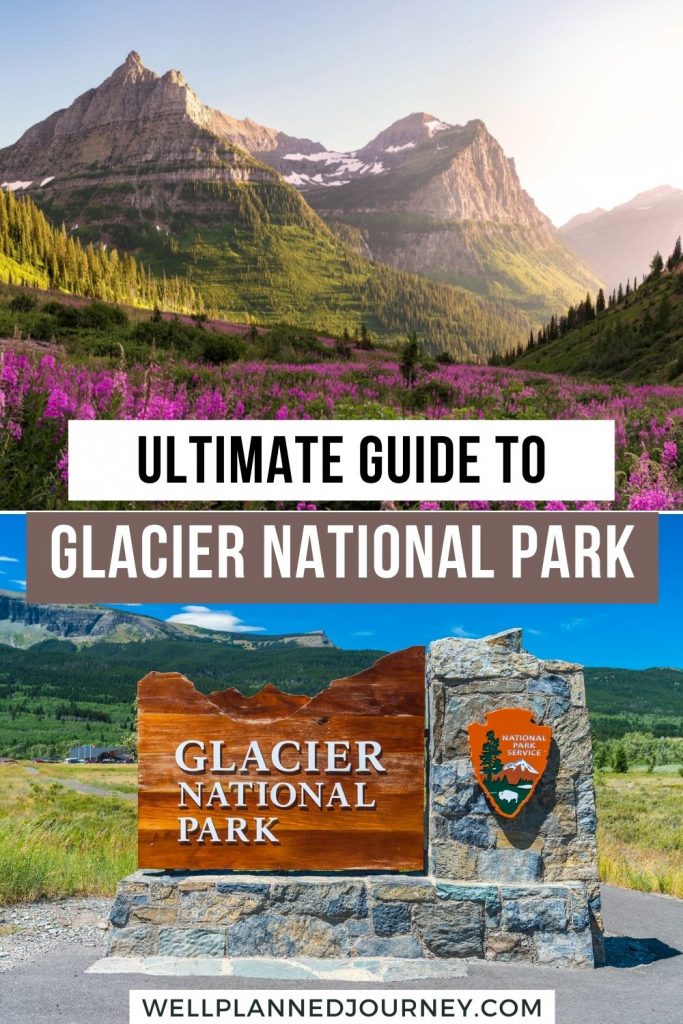 Guide to Glacier National Park Pinterest Pin