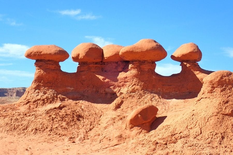 Goblin Valley State Park hoodoos in Utah