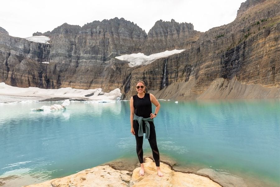 Grinnell Glacier Viewpoint hike in Glacier National Park