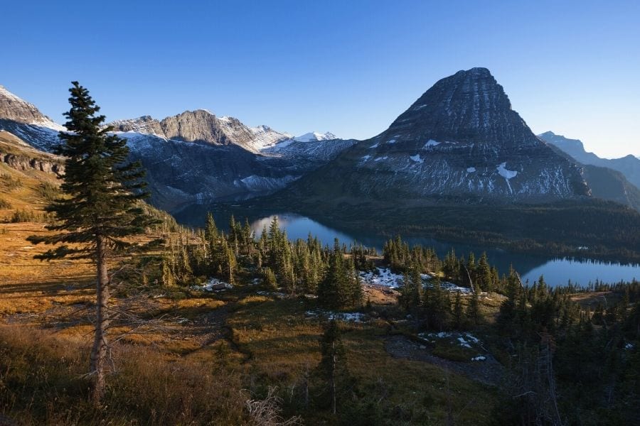 Hidden Lake Overlook hike in Glacier National Park