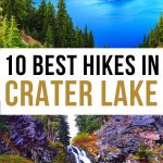 Best Hikes in Crater Lake National Park Pinterest Pin