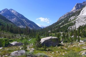 View of the valley on the best hikes in Kings Canyon National Park