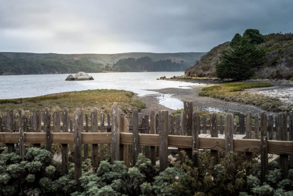 View of Tomales Bay from Hog Island Oyster Company