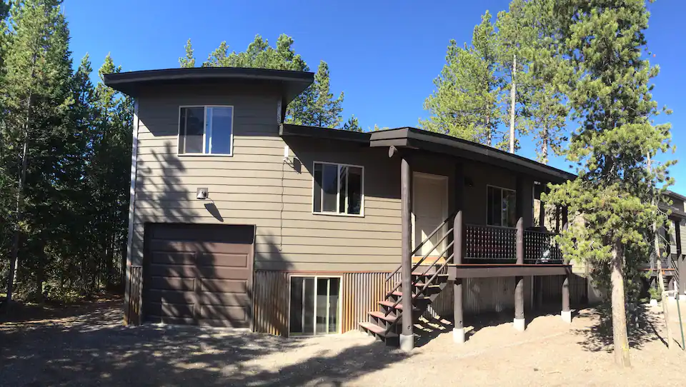 Exterior of home in West Yellowstone