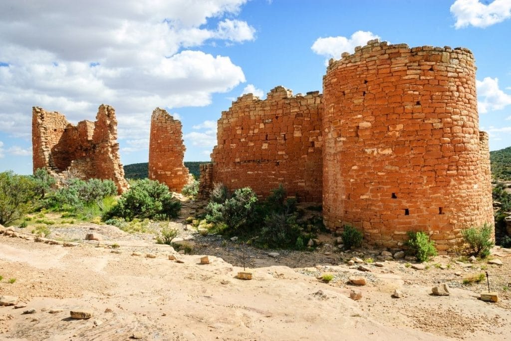 Ruins in Hovenweep National Monument