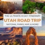 Best Utah National Parks Road Trip Pinterest Pin