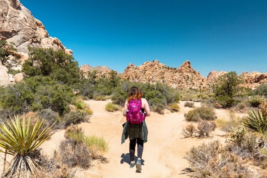 Hiking the Hidden Valley Trail in Joshua Tree National Park