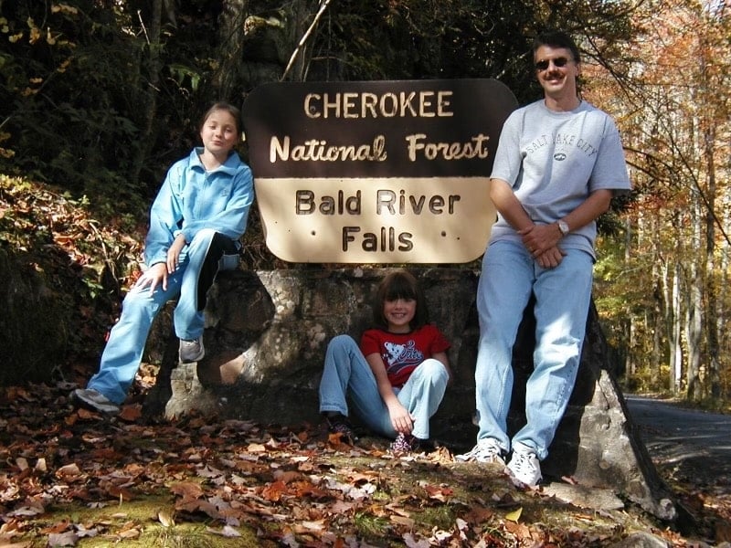 Smoky Mountains, Cherokee National Forest in 2003