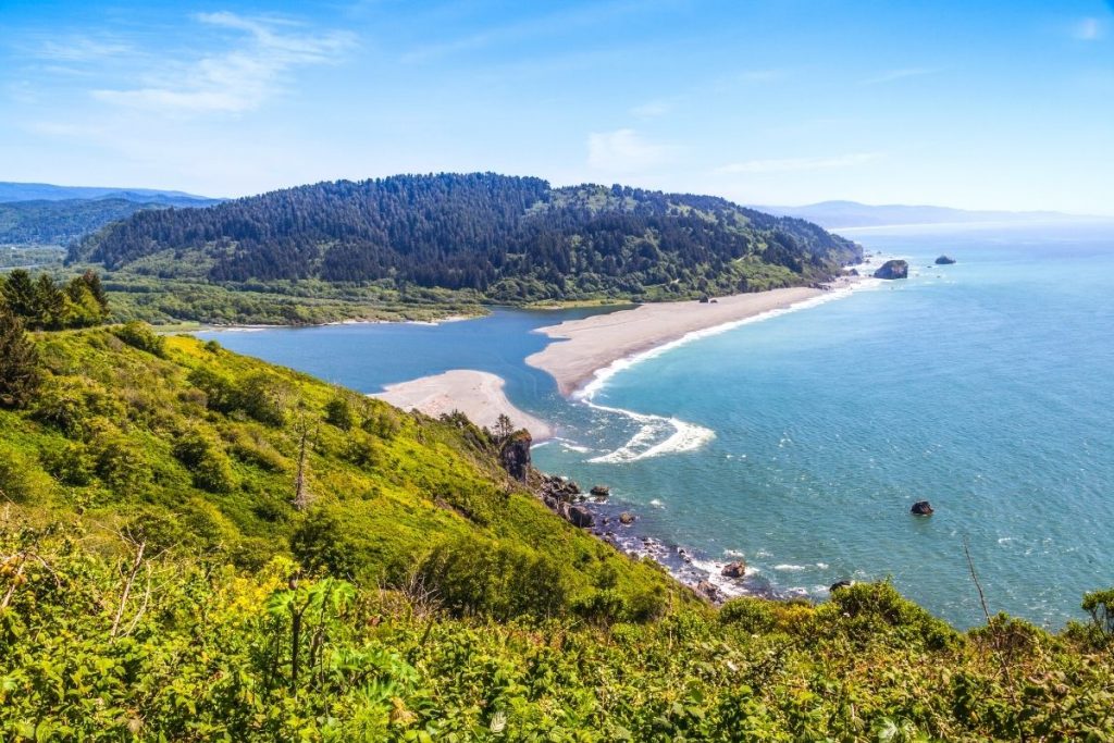 Klamath River Overlook in Redwood National Park