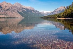 Lake McDonald Viewpoint along Going-to-the-Sun Road in Glacier National Park