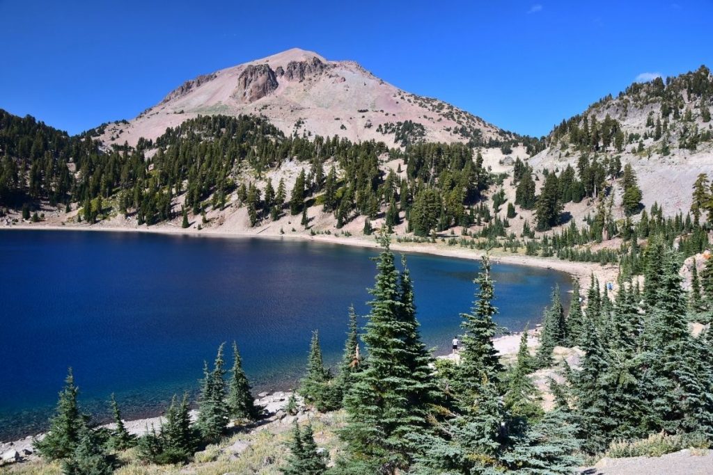 Lake in Lassen Volcanic National Park