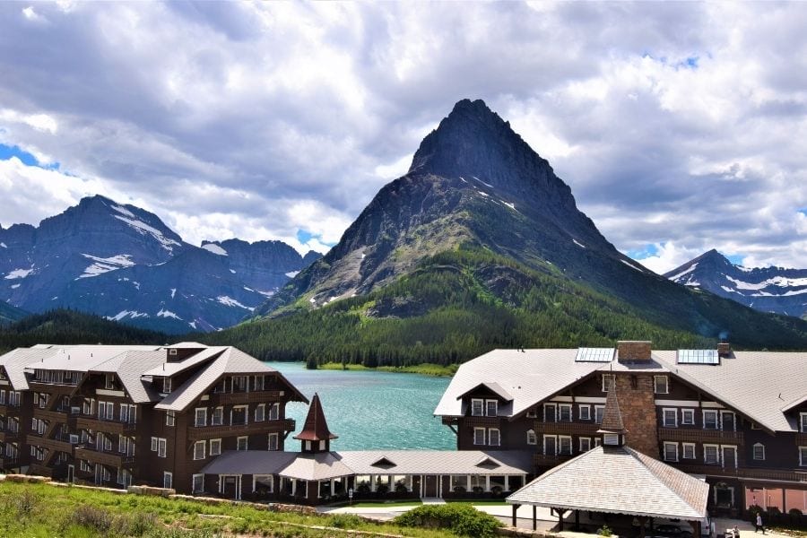 Many Glacier Hotel in Glacier National Park