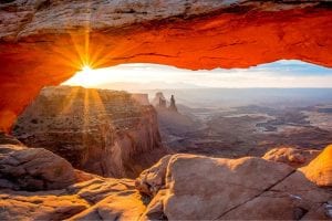 Mesa Arch at Sunrise in Canyonlands National Park