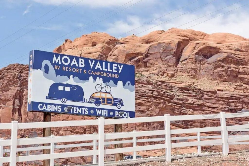 Moab Valley RV Resort hotel in Moab, Utah near Arches National Park