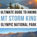 Mount Storm King Olympic National Park Pinterest Pin