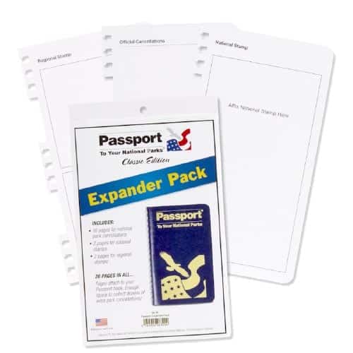 Classic Edition National Park Passport Expander Pack