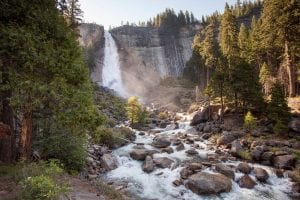 Nevada Falls in Yosemite National Park